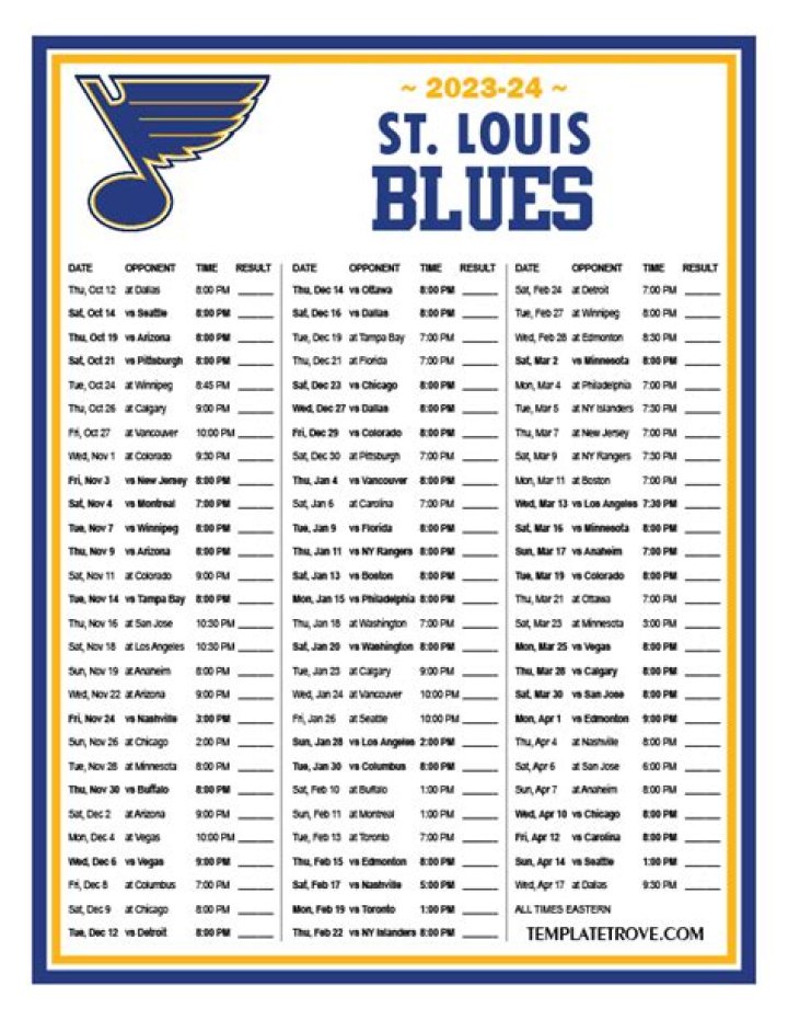 St. Louis Blues Height, Weight, Net Worth, Age, Birthday, Wikipedia, Who, Instagram, Biography